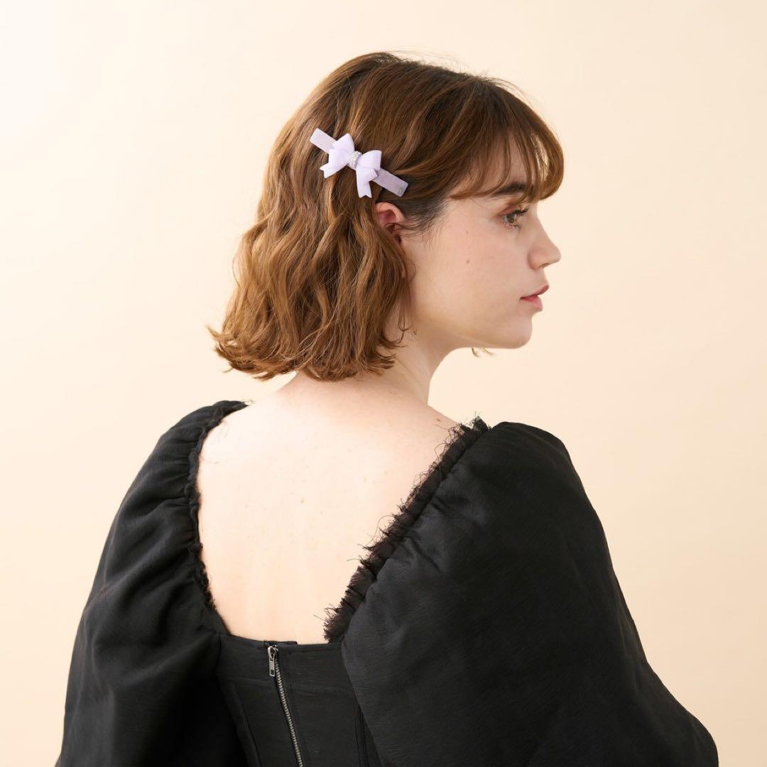 【新品未使用未開封】アレクサンドル　ドゥ　パリ　リポン　バレッタ