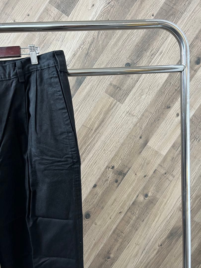 ハーレーダビッドソン 90s 未使用 デッドストック 2タック ワイドパンツ