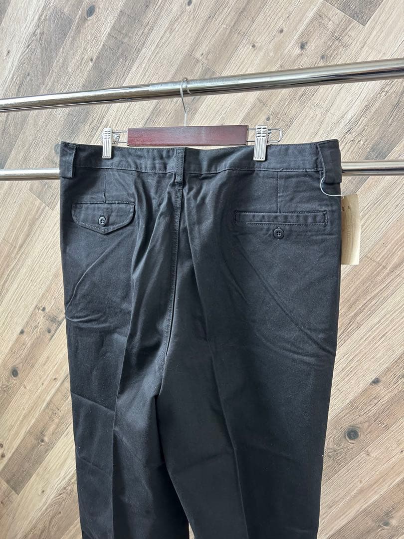 ハーレーダビッドソン 90s 未使用 デッドストック 2タック ワイドパンツ