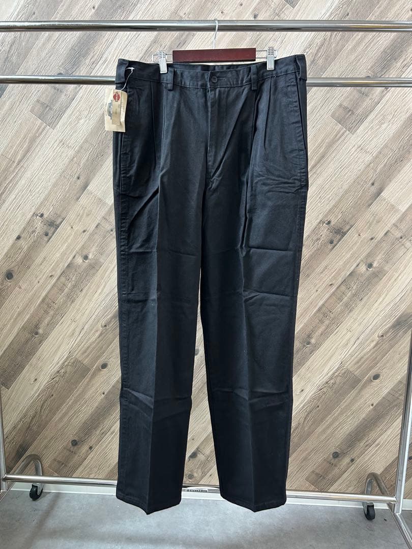 ハーレーダビッドソン 90s 未使用 デッドストック 2タック ワイドパンツ