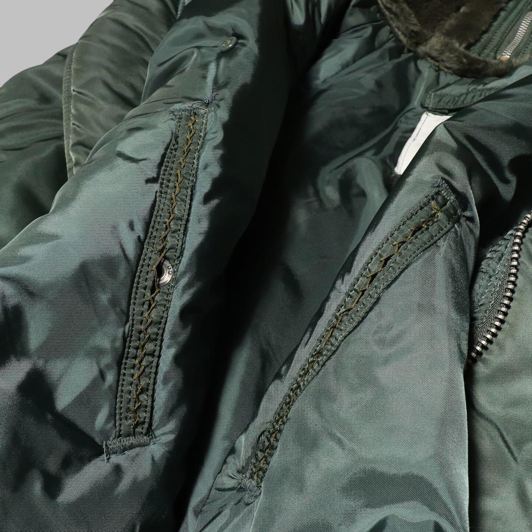 90s★USA製★ALPHA★N-2B フライトジャケット★M★短丈★Y2K