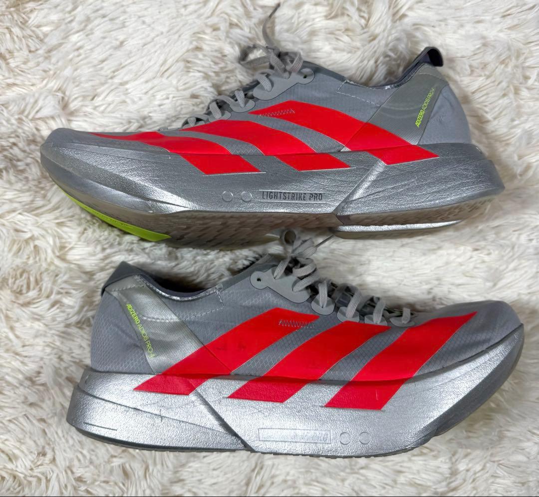 アディダス アディオス プロ4 シルバー 28.5
