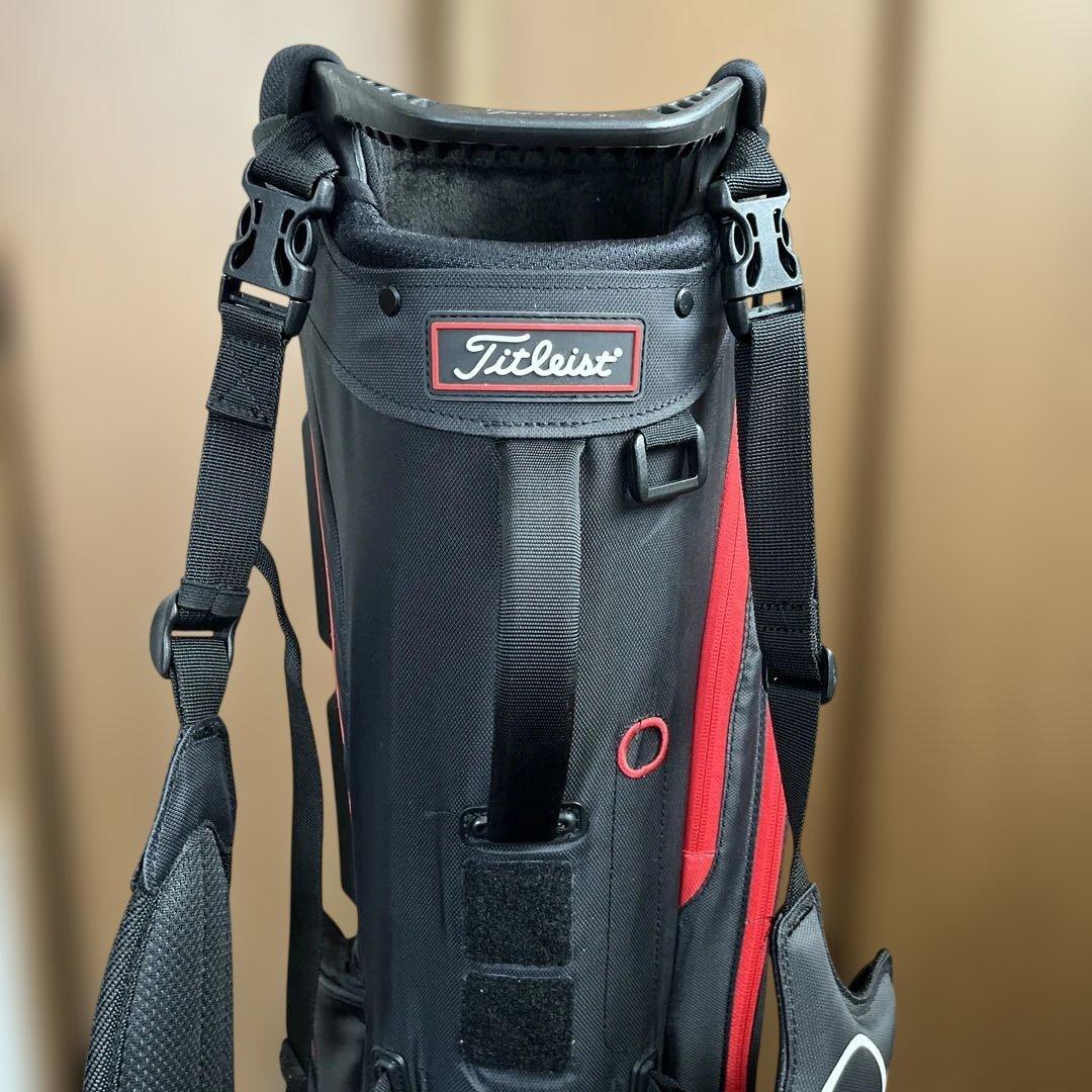 タイトリストTitleist ゴルフバッグ 8.5型スタンドタイプ美品★訳あり
