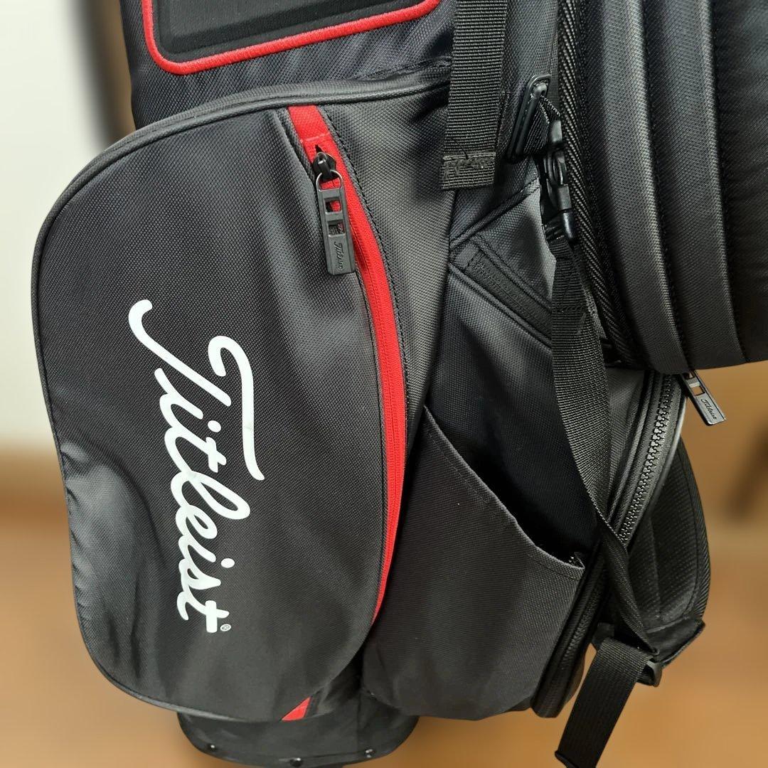 タイトリストTitleist ゴルフバッグ 8.5型スタンドタイプ美品★訳あり