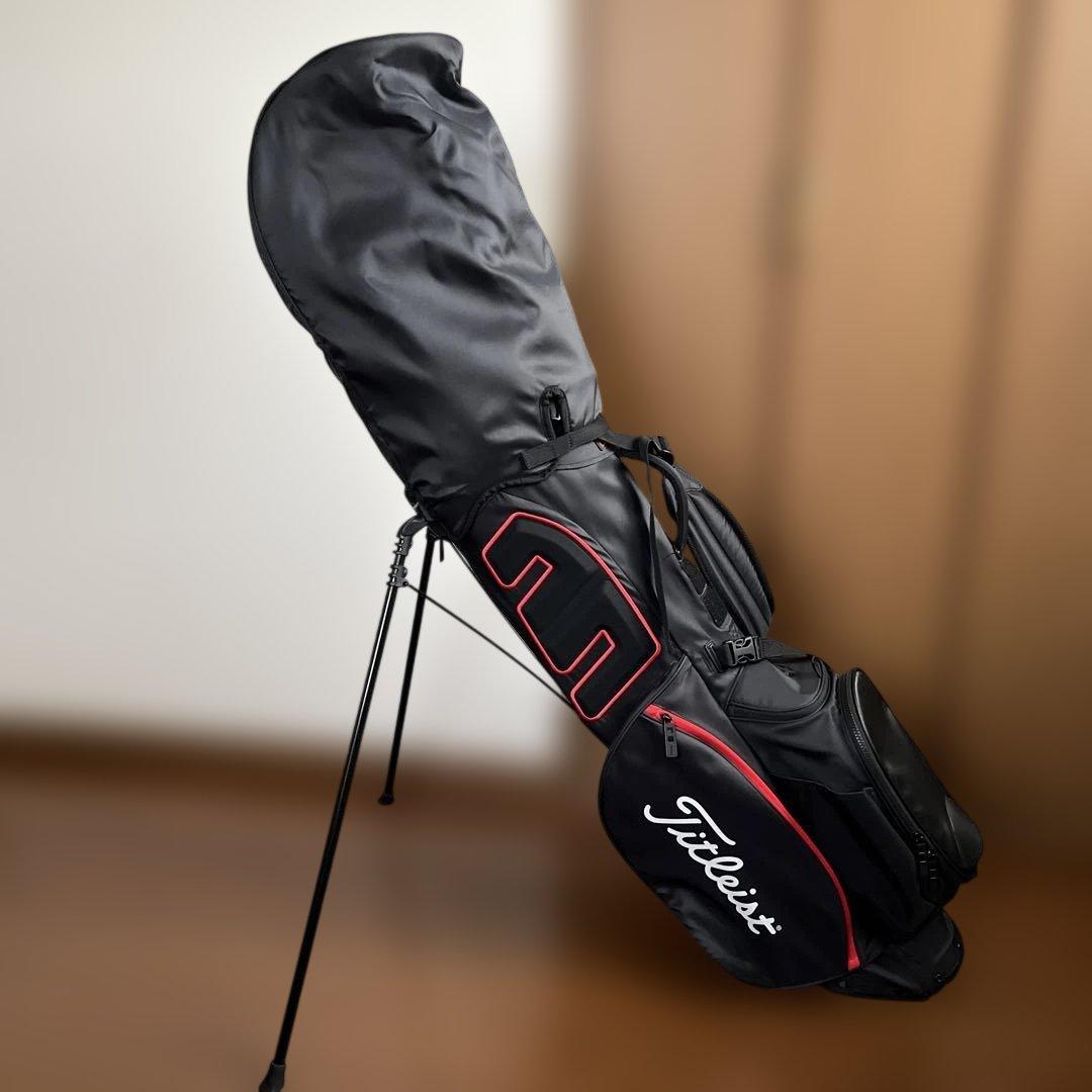 タイトリストTitleist ゴルフバッグ 8.5型スタンドタイプ美品★訳あり
