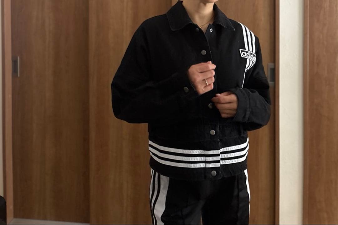 全*.様 adidasオリジナルス/アディブレイク デニム 2-In-1 トラッ