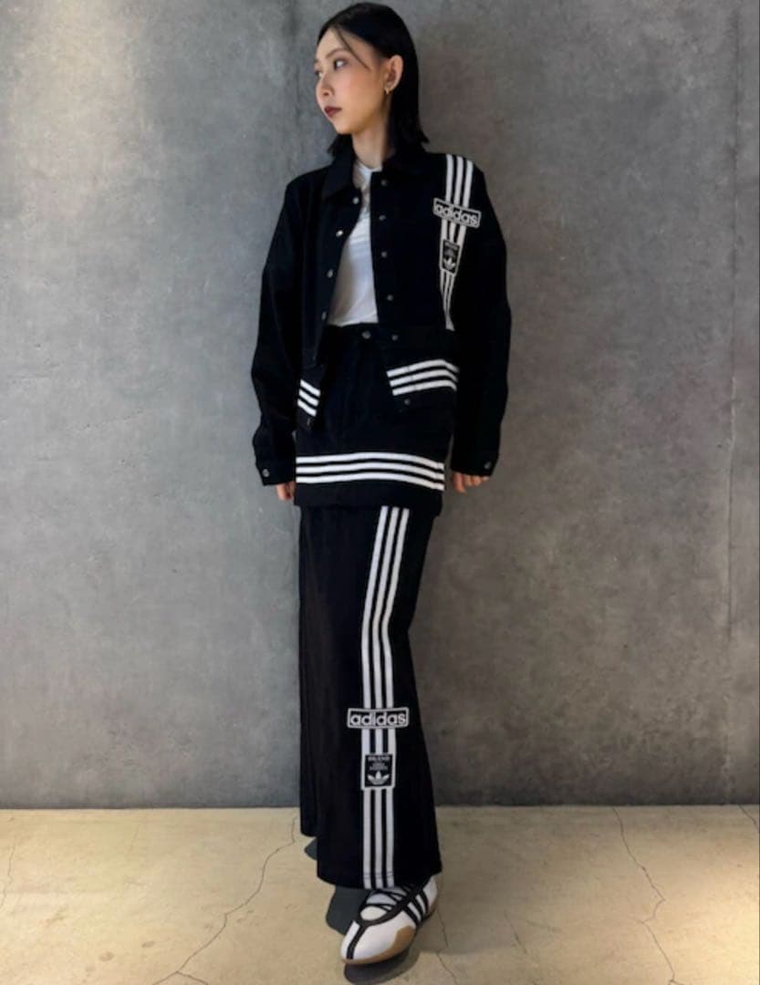 全*.様 adidasオリジナルス/アディブレイク デニム 2-In-1 トラッ