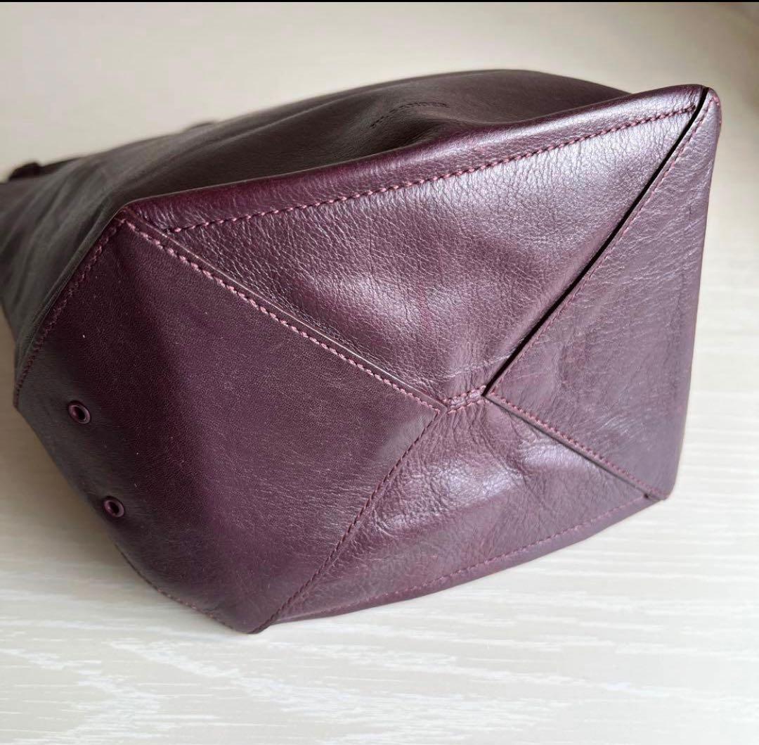 JIlSANDER ジルサンダー レザー クラッチ ボルドーdrawer