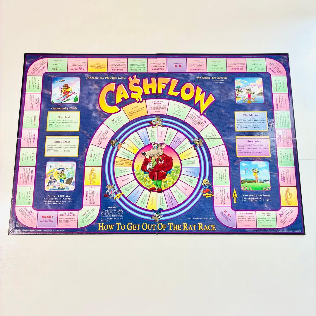 【訳アリ美品】キャッシュフロー101 日本語版 A ボードゲーム