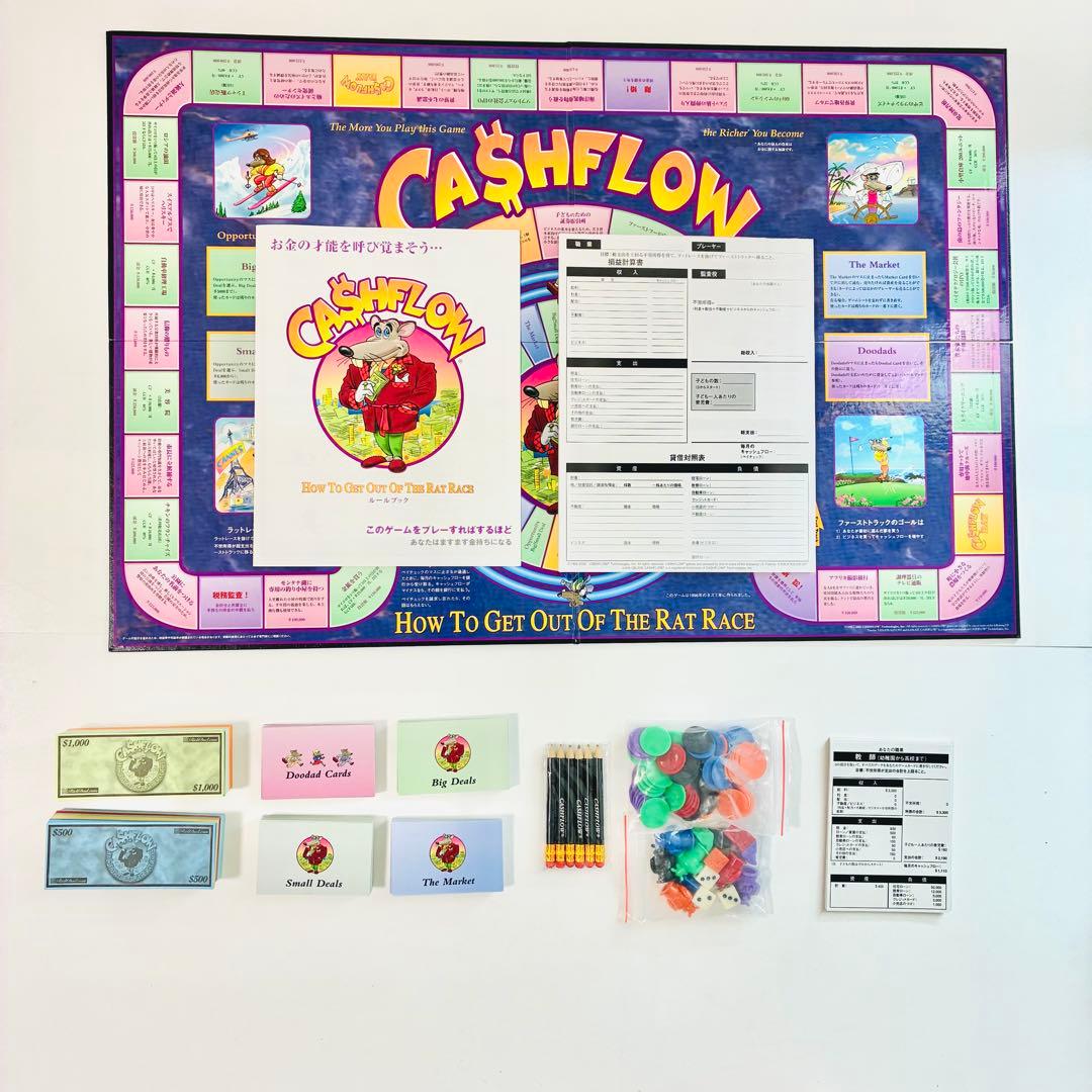 【訳アリ美品】キャッシュフロー101 日本語版 A ボードゲーム