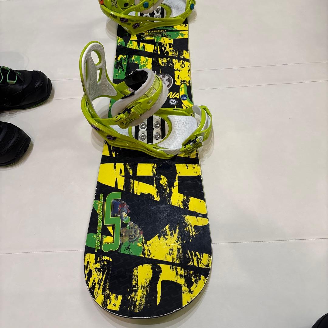 skatebananaスケートバナナ154cm FLUX RK30 ブーツセット