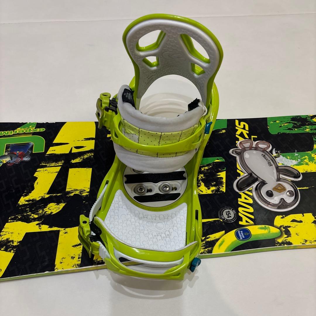 skatebananaスケートバナナ154cm FLUX RK30 ブーツセット