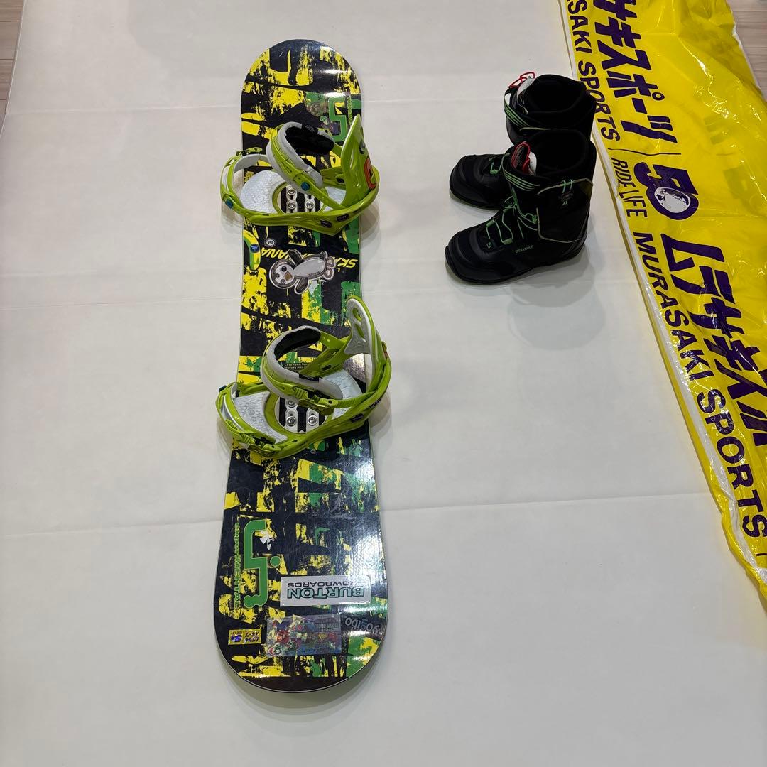 skatebananaスケートバナナ154cm FLUX RK30 ブーツセット