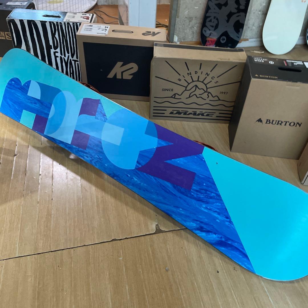 BURTON×FLOW　バートン　スノーボードセット　フロー　バインディング付