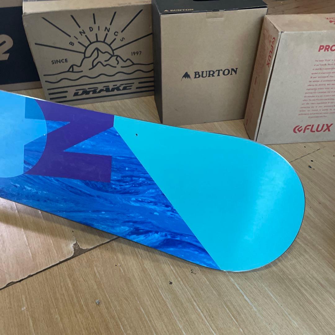 BURTON×FLOW　バートン　スノーボードセット　フロー　バインディング付