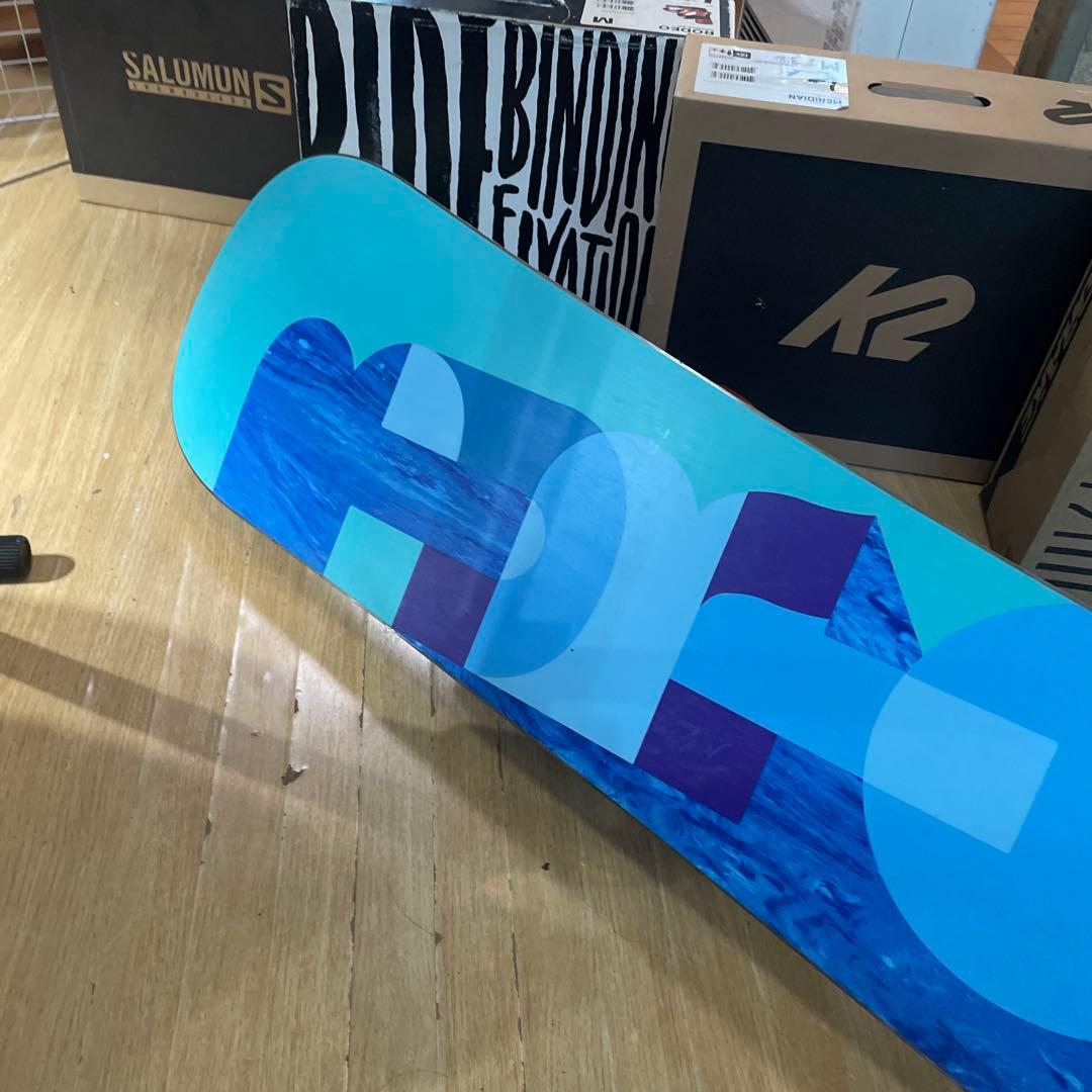 BURTON×FLOW　バートン　スノーボードセット　フロー　バインディング付