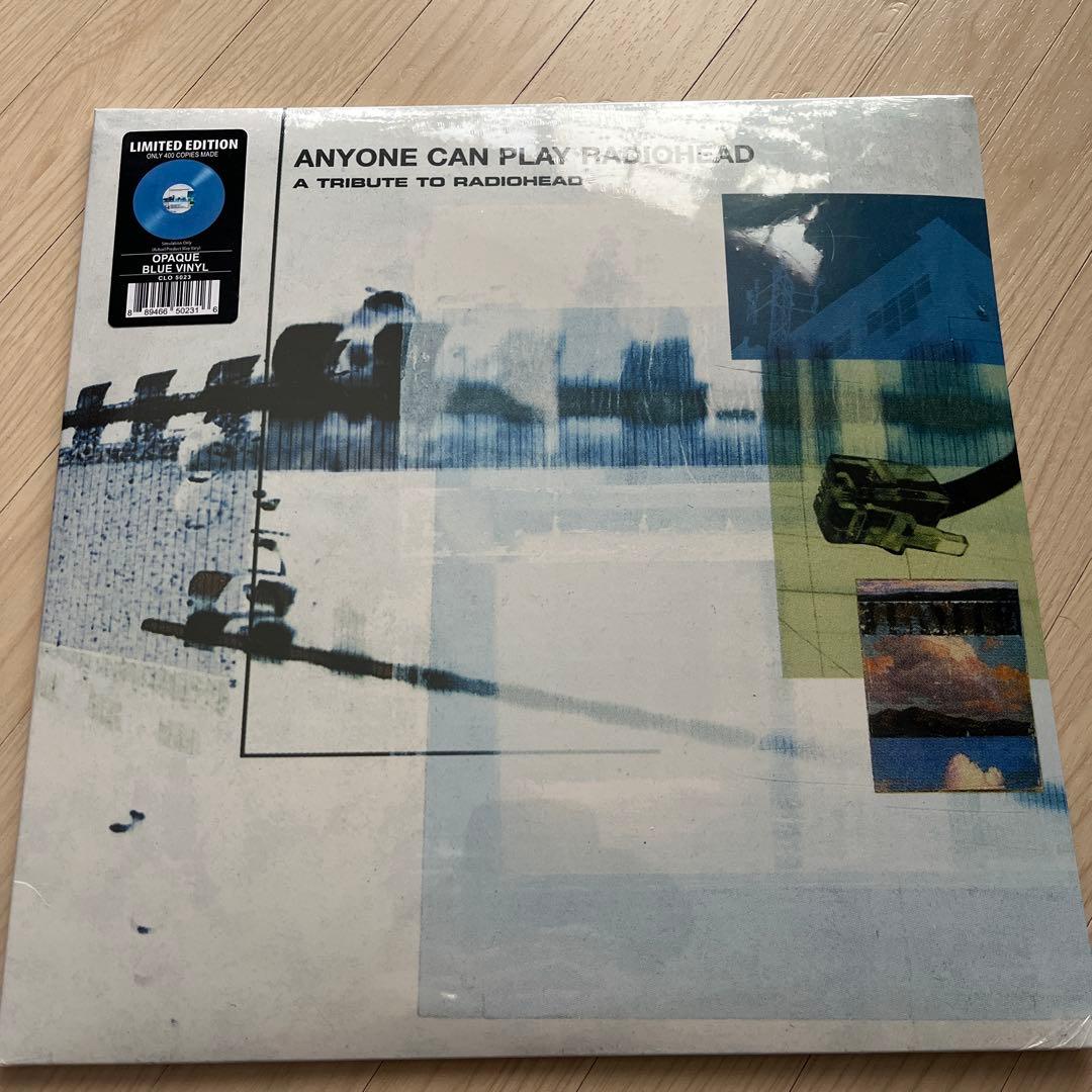 ANYONE CAN PLAY RADIOHEAD 限定版blue vinyl