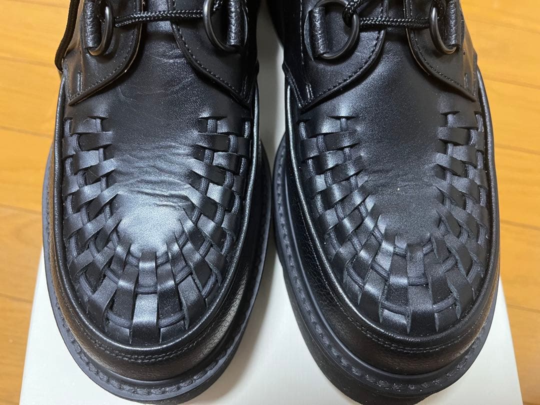 靴 foot the coacher D-RING BRAIDED