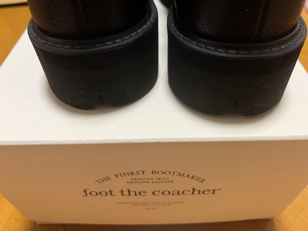 靴 foot the coacher D-RING BRAIDED
