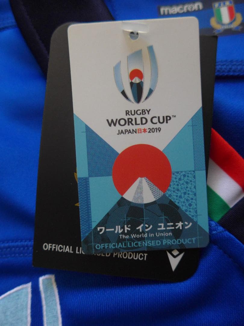 イタリア代表 ラグビーワールドカップ2019 日本 macron Azzurri