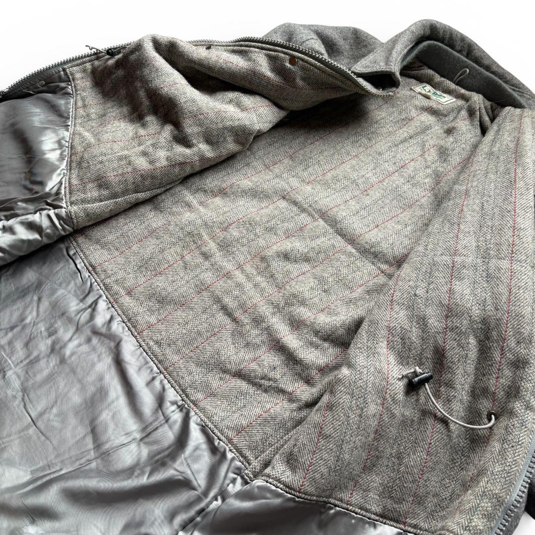 80s L.L.Bean ストーム コート ウール USA製 サイズL