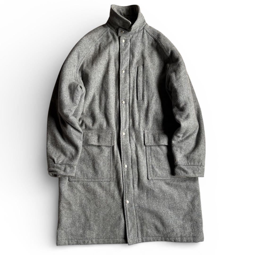 80s L.L.Bean ストーム コート ウール USA製 サイズL
