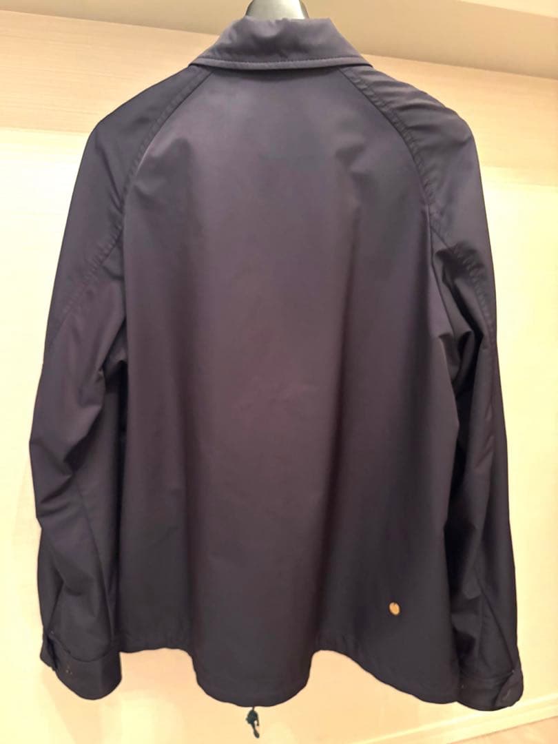 MUVEIL ビジュー付きネイビージャケット ブルゾン