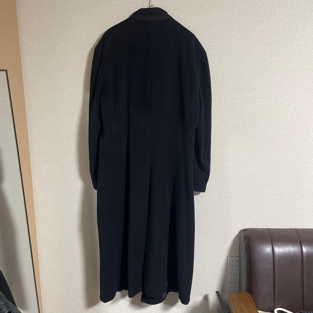 ロングコート　マキシ丈コート　メンズ　ブラック