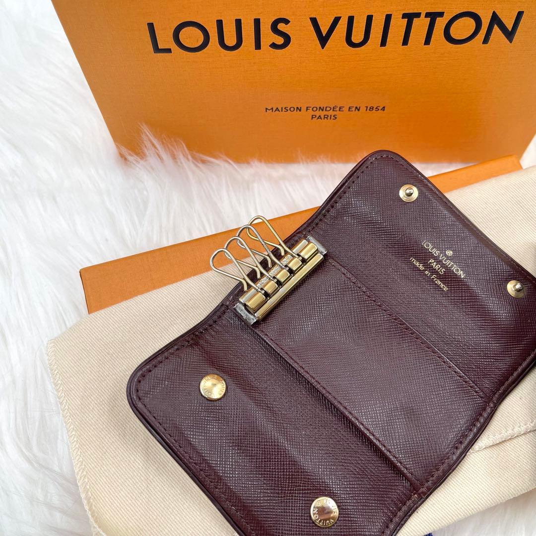 ルイヴィトン　モノグラムミニ　デニム　キーケース キーリング　キーホルダー561