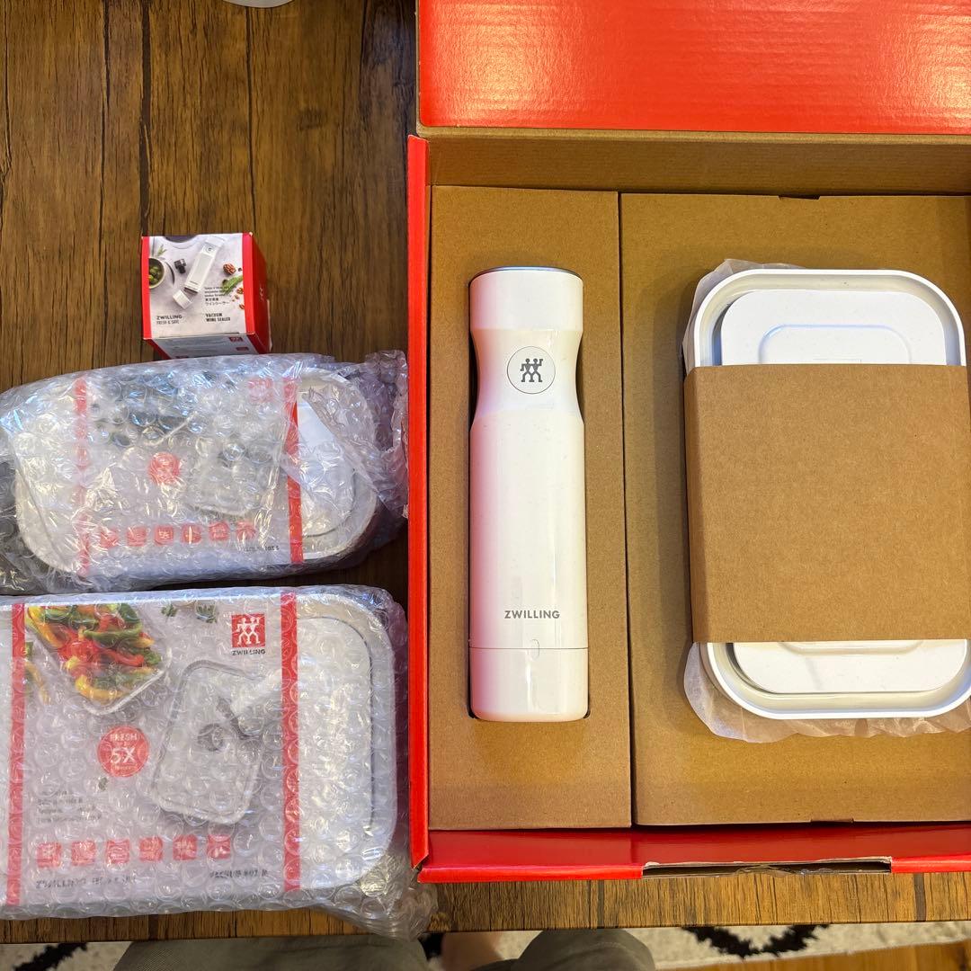 【トミーカプラー】未使用品ZWILLING 食品保存容器スターターセット