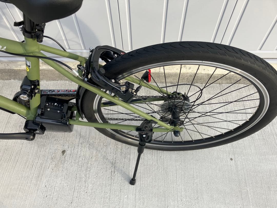 PELTECH ペルテックTDA-712L電動アシストクロス　インチ外装7段