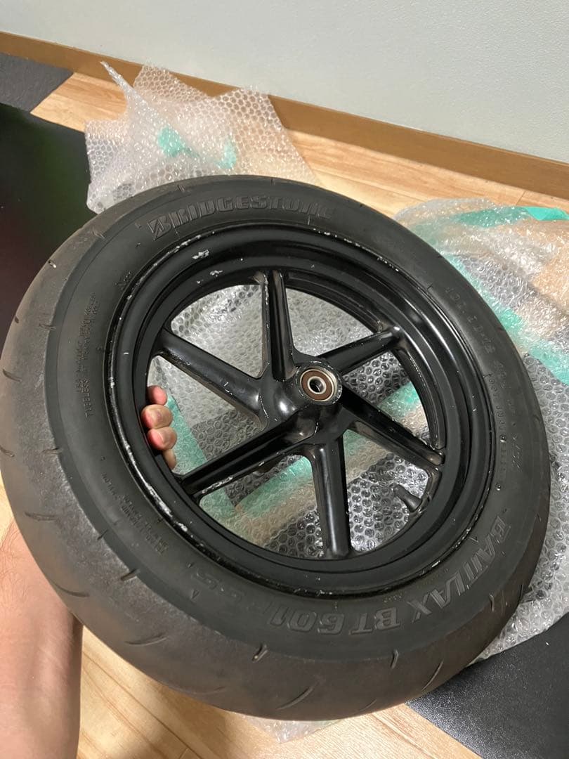 nsr50 nsr80 後期ホイール　タイヤ付き(バトラックスBT601)