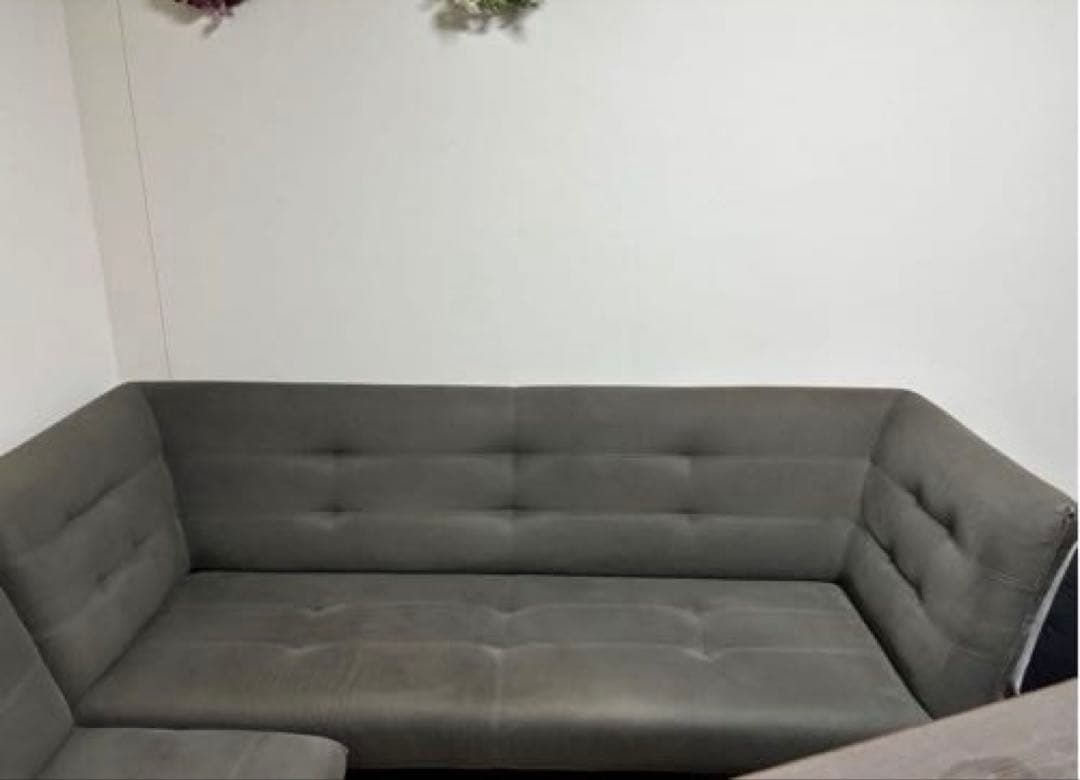 ソファ両肘　カフェオーク色(浜本工芸)