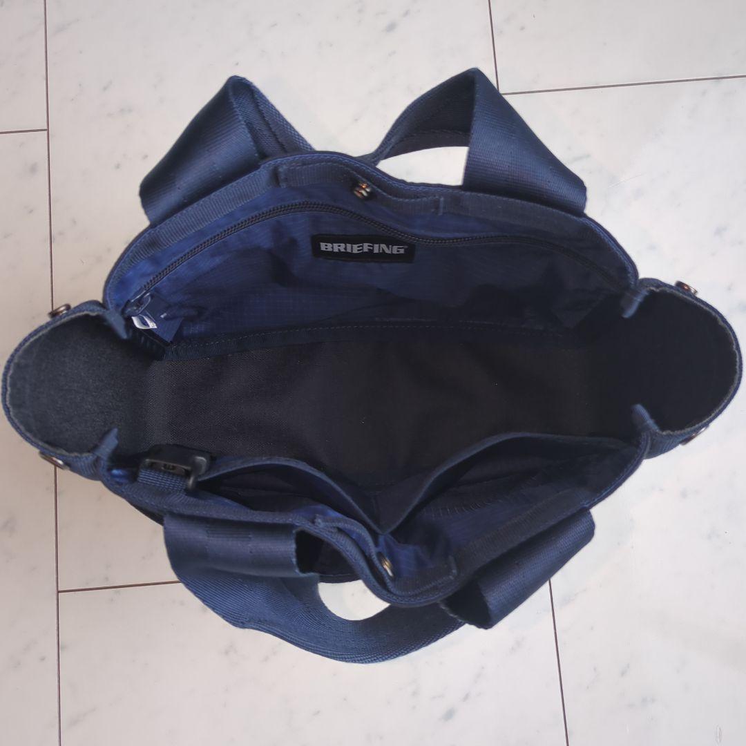 BRIEFING ネイビー トートバッグ