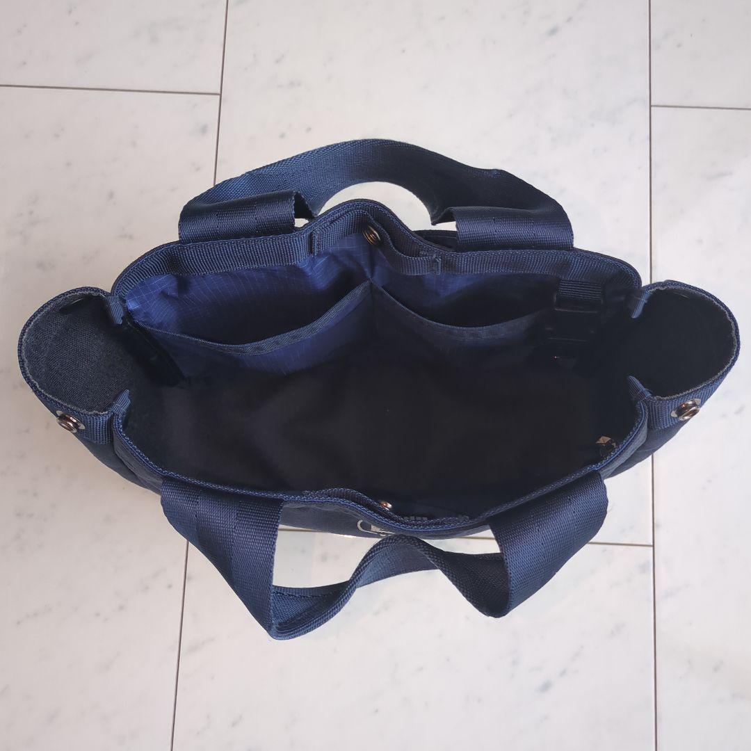 BRIEFING ネイビー トートバッグ