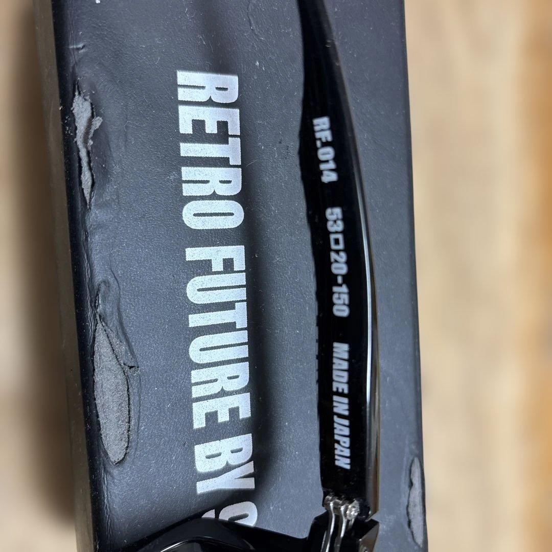 ファクトリー900 RETRO FUTURE RF-014 ブラックサングラス