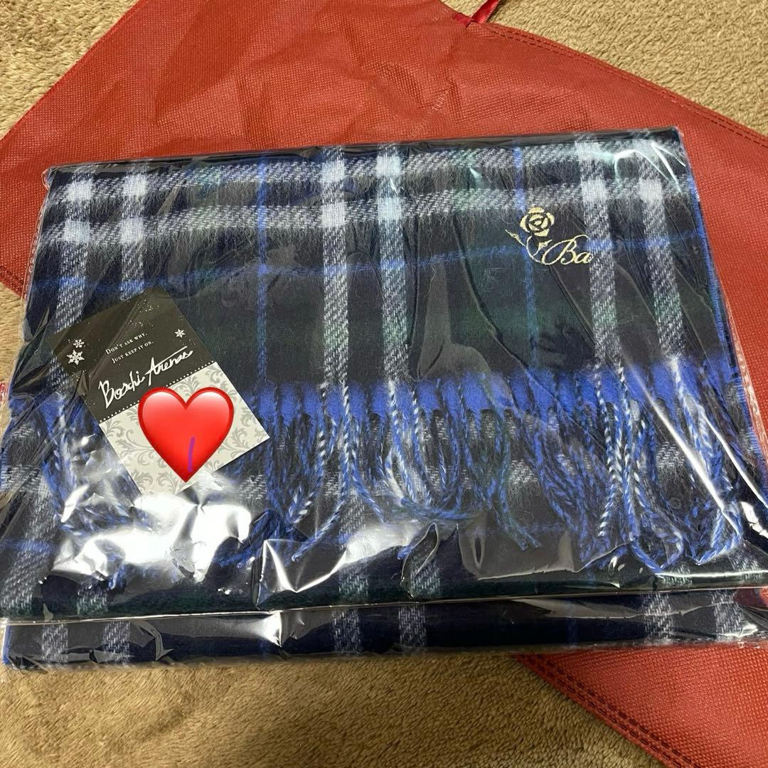 あくねこ クリスマスお揃いマフラー ボスキ