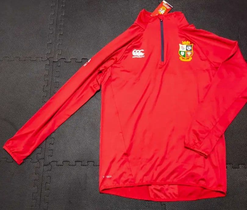 カンタベリー　ラグビー　ライオンズ　1stレイヤートレーニングトップ