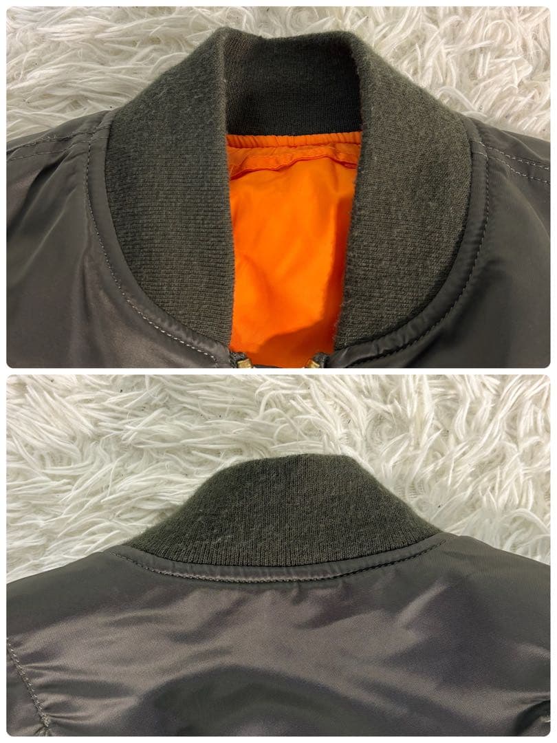 ALPHA アルファインダストリーズ　MA-1 フライトジャケット　リバーシブル