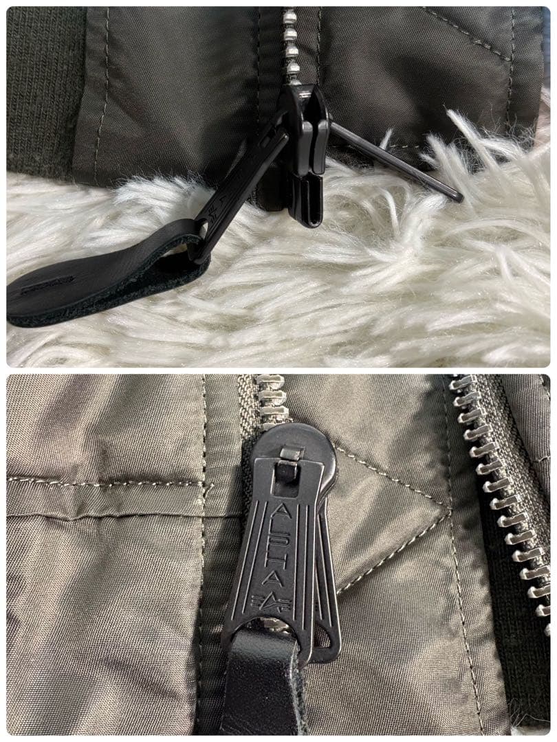 ALPHA アルファインダストリーズ　MA-1 フライトジャケット　リバーシブル