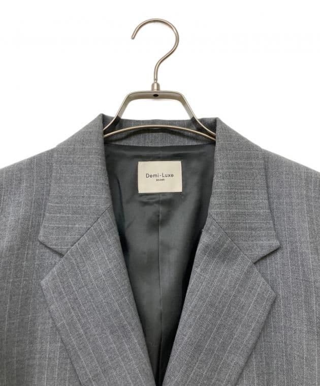 ◇美品◇Demj-Luxe BEAMS 2ボタンダブルブレストジャケット