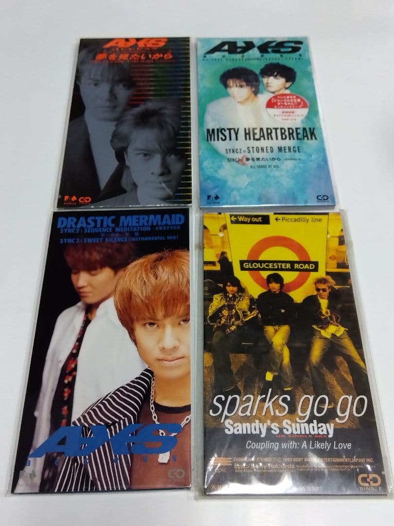 (全美品)未開封多数　男性NM/ ロックポップス系8cmCDシングル６０枚