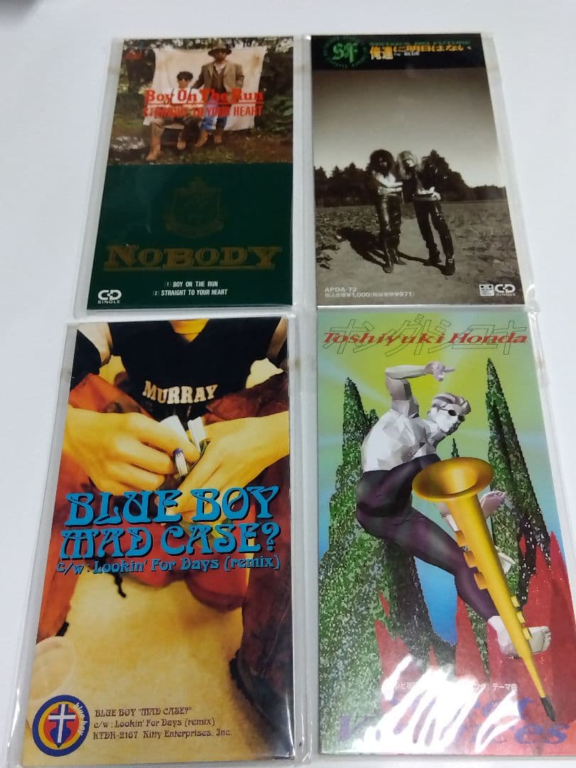 (全美品)未開封多数　男性NM/ ロックポップス系8cmCDシングル６０枚