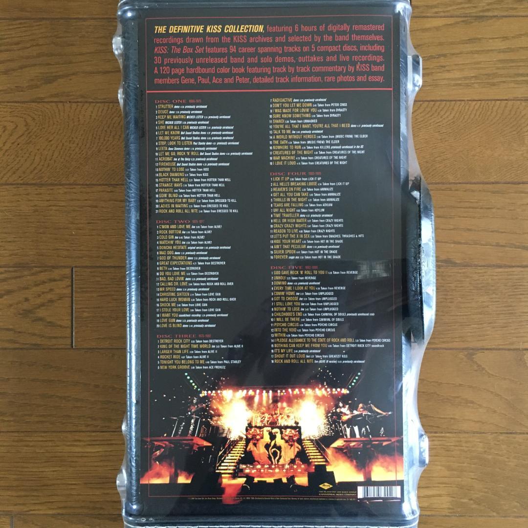 廃盤 希少 KISS Collection DJプロモ・ギターケース 5CD