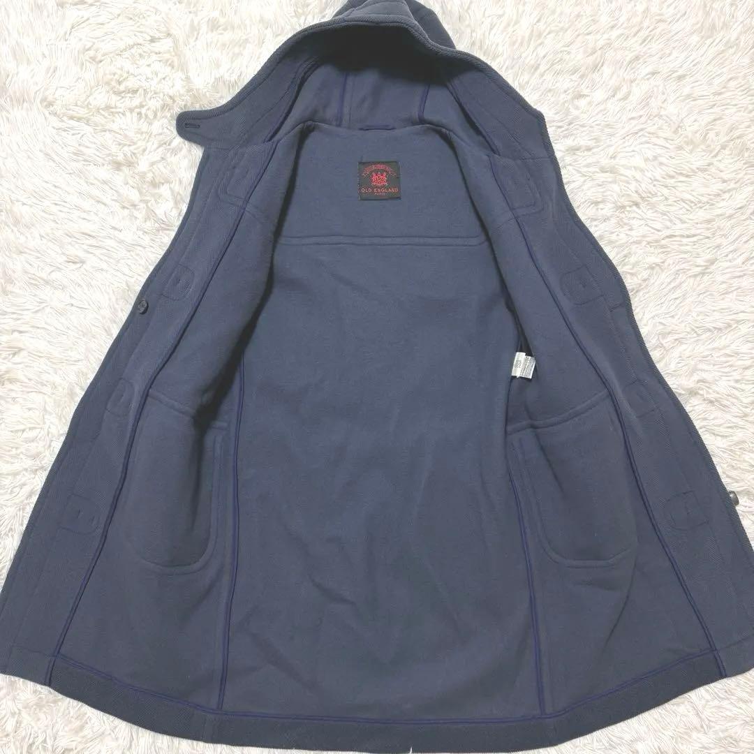 【希少カラー】OLD ENGLAND ダッフルコート　ウール　ヘリンボーン