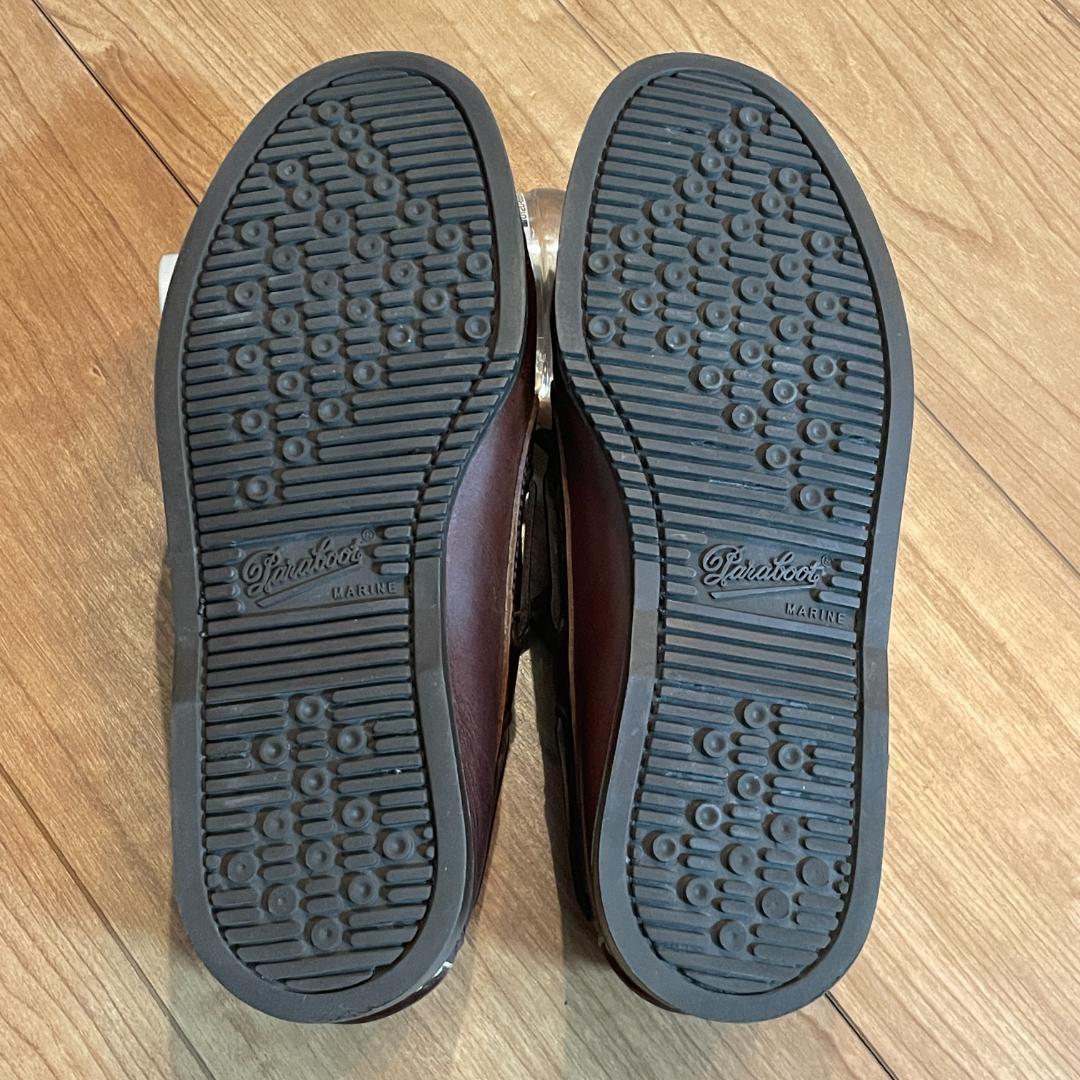 中古　パラブーツ　6 バース ブラウン　アメリカ Paraboot　0720