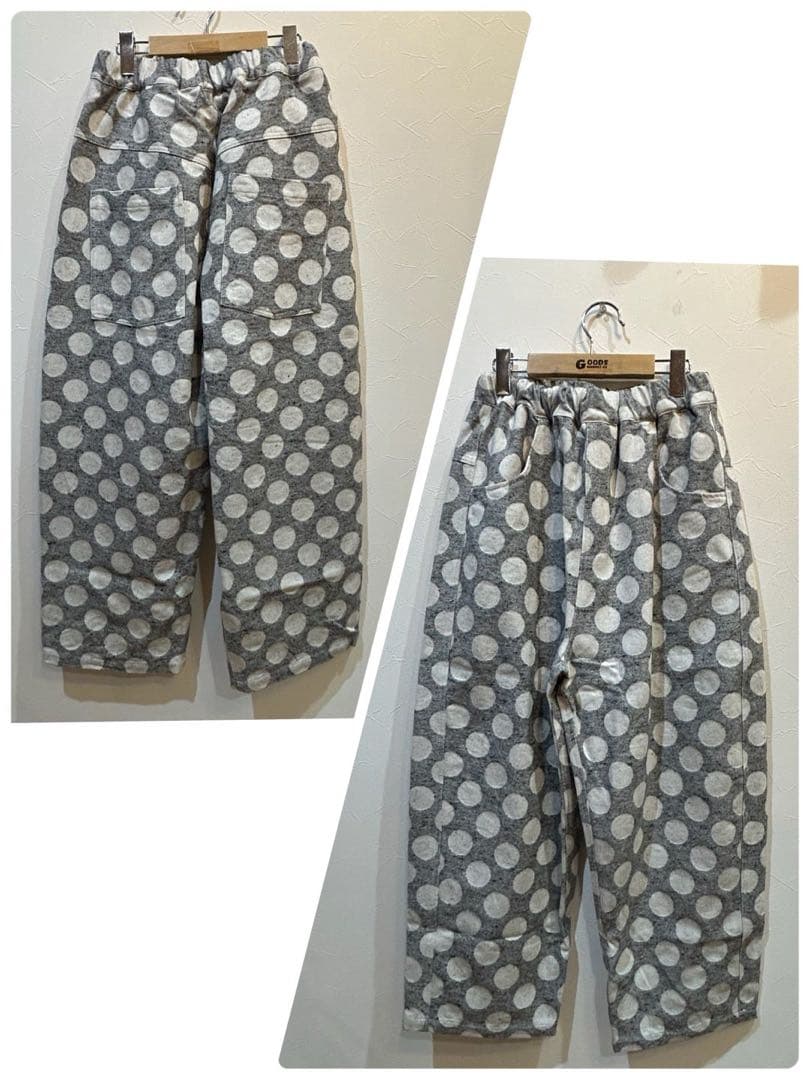 【新品未使用】NARU ナル 水玉（ドット） ノッポパンツ