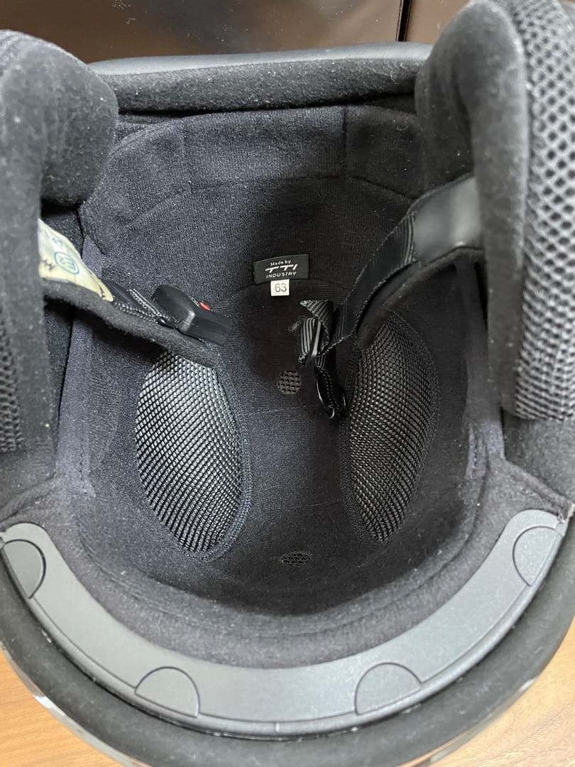 ROOF BOXER フルフェイスヘルメット マットブラック　63 XXL