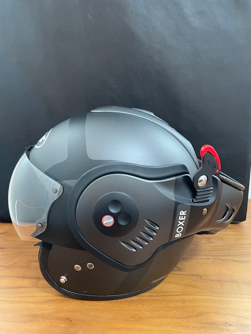 ROOF BOXER フルフェイスヘルメット マットブラック　63 XXL