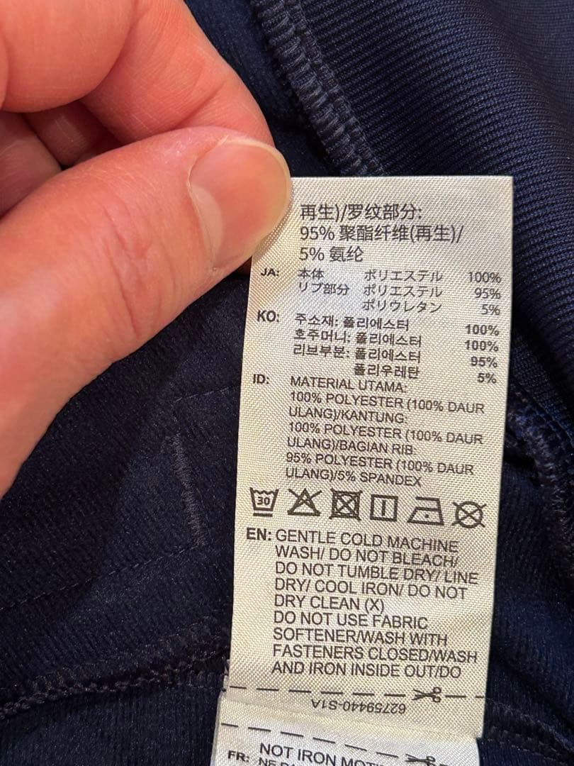 adidas oasis Mサイズ　ネイビー　着用回数1回　ファイアーバード